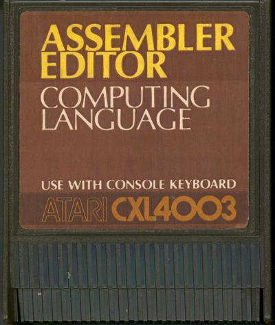 Atari Assembler Editor/Assembler Editor Brown front.jpg