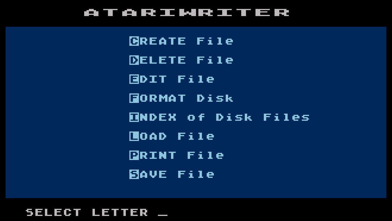 Atari Proofreader/Atari Writer without Proofreader 2.png