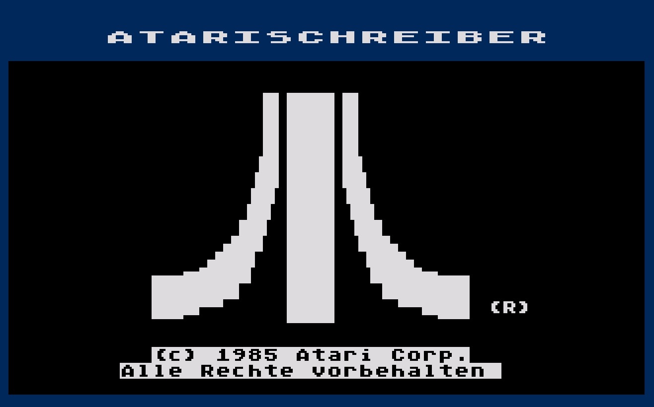 Atari Schreiber/Startscreen1985.jpg