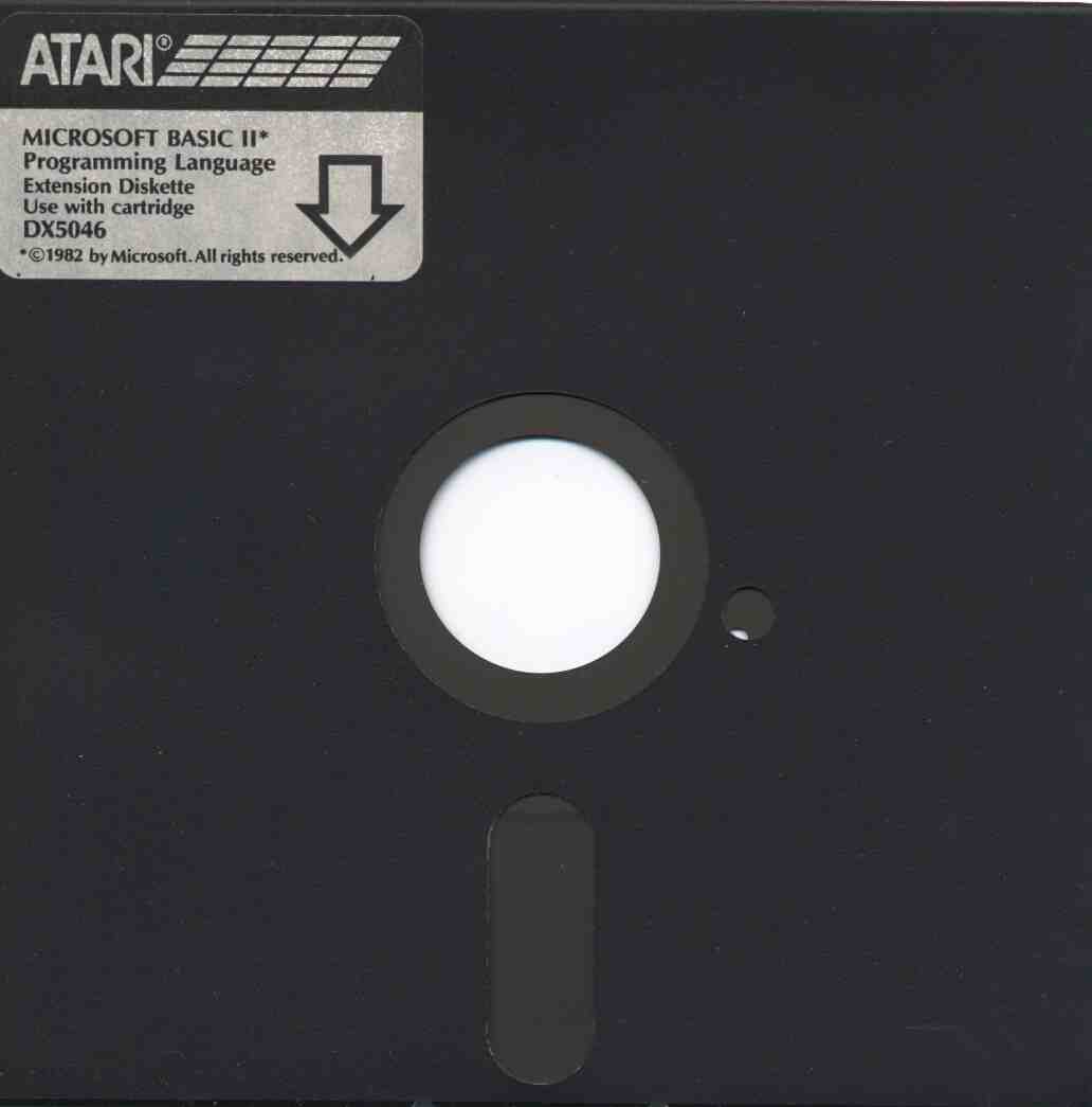Microsoft Basic II/Atari Microsoft BASIC II Diskette DX5046.jpg