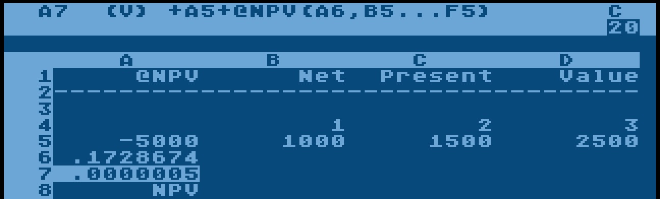 VisiCalc/NPV.jpg